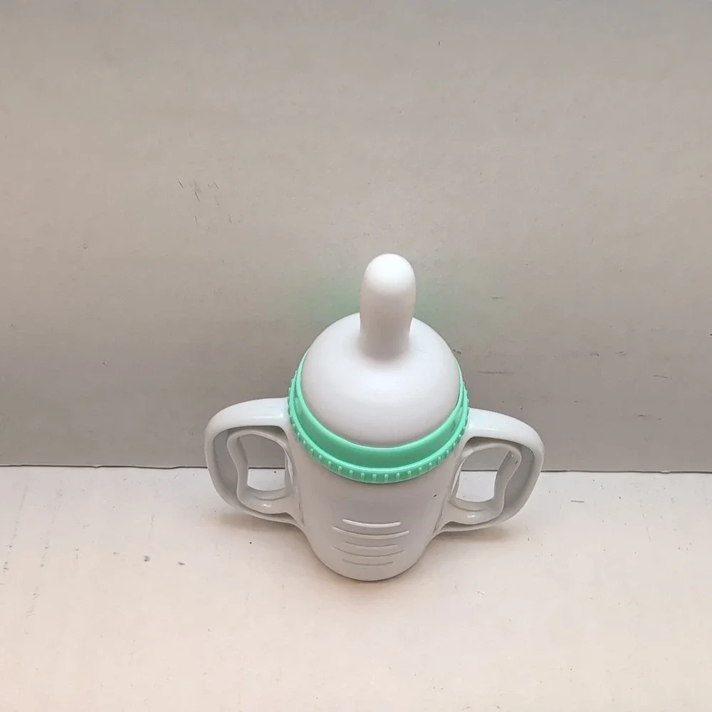 Little Live Pets White and Mint Green Replacement Toy Baby Bottle Accessory